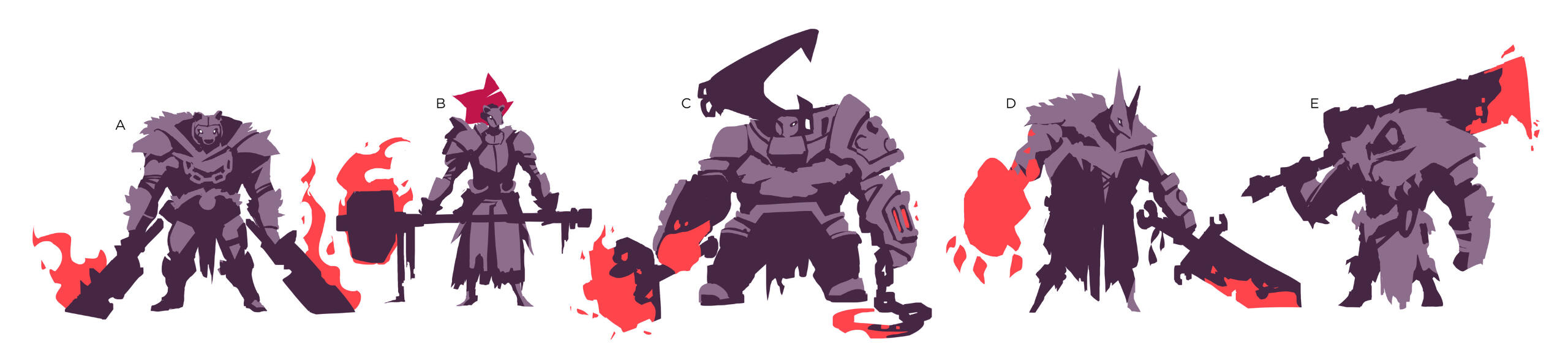 Project Shuffle Props Character Thumbnails