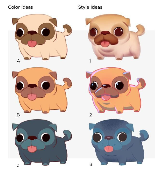 Project: Pug Party Render Iteration