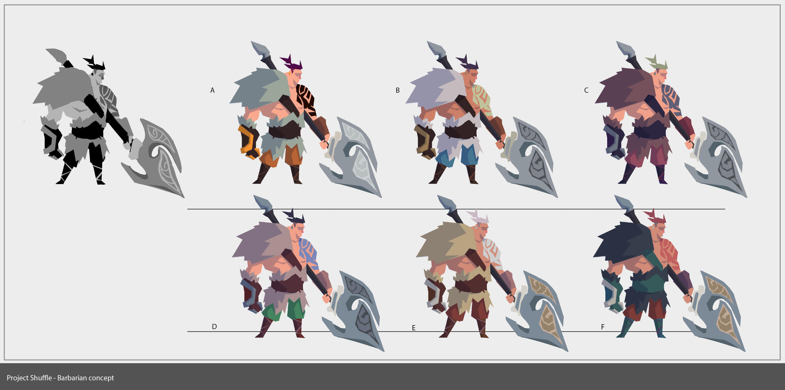 Project Shuffle Barbarian