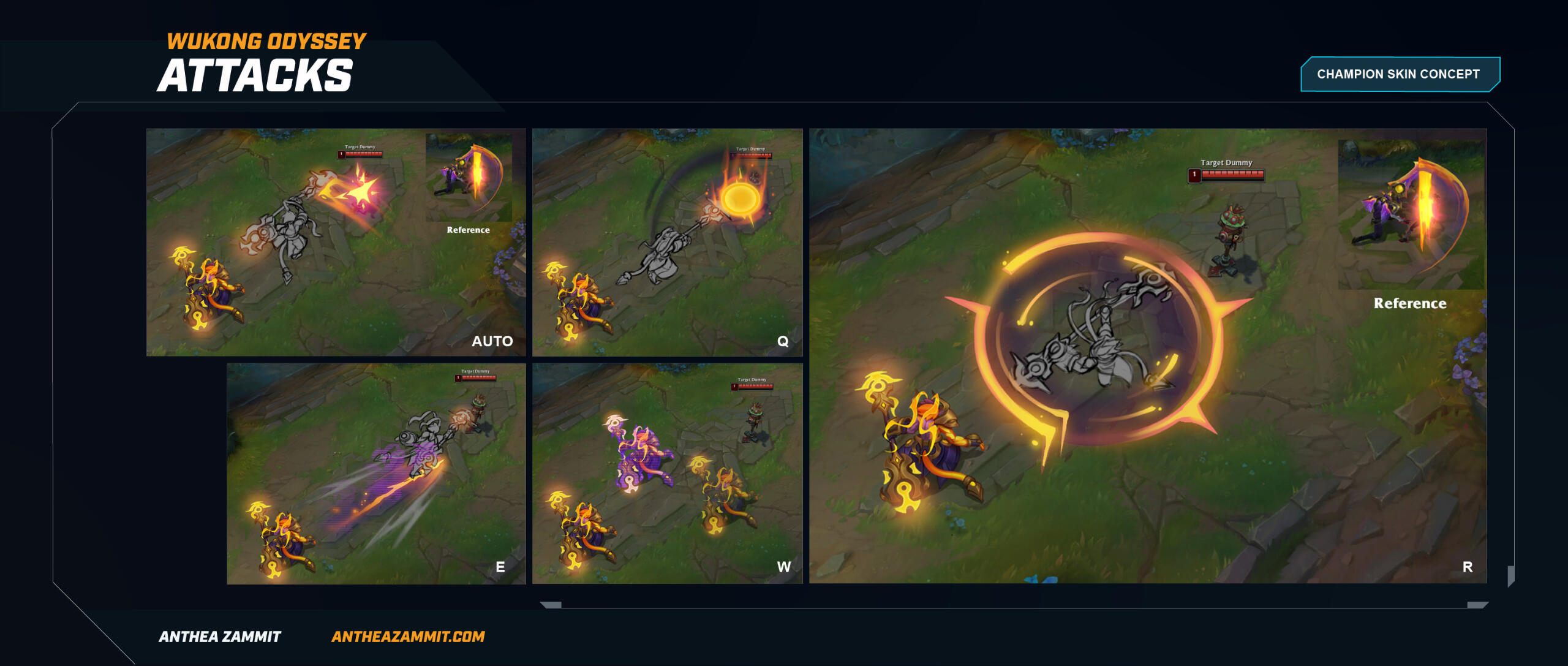 LOL Fan Skin: Odyssey Wukong VFX 1