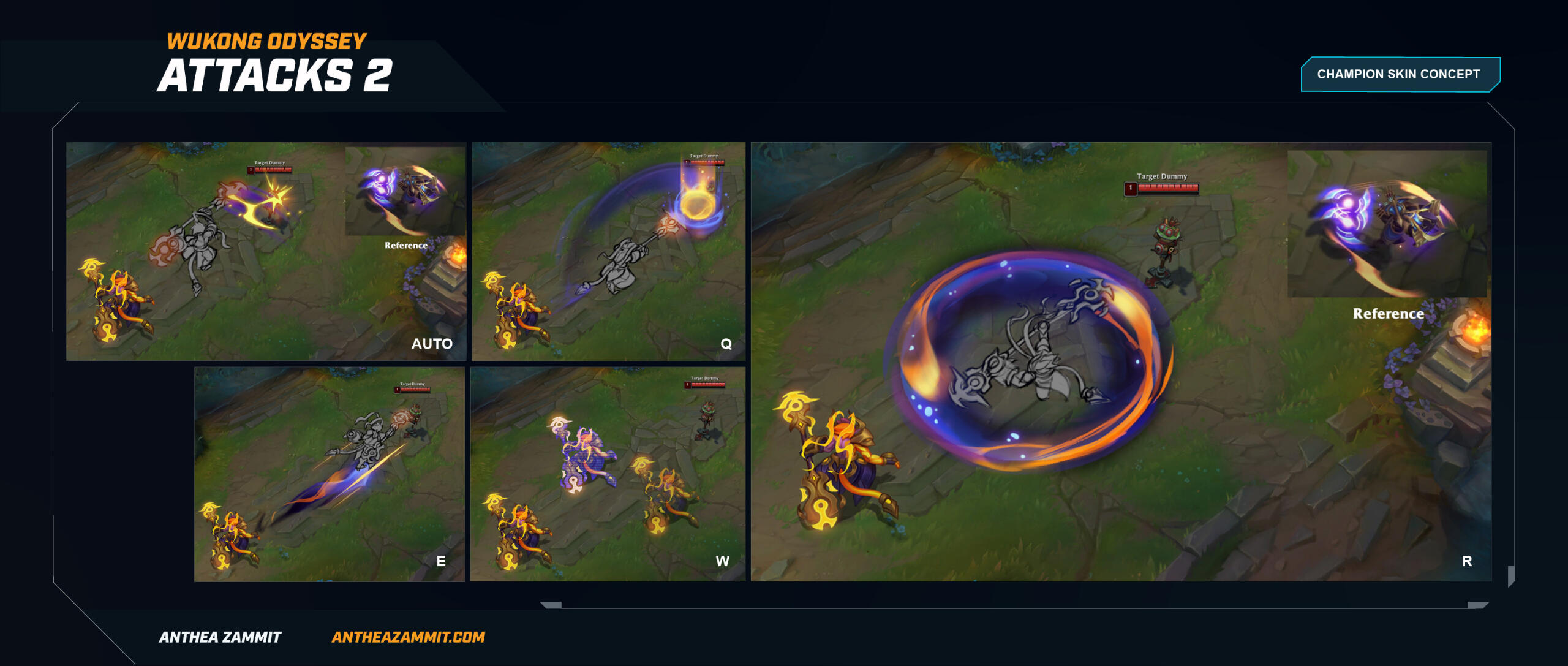 LOL Fan Skin: Odyssey Wukong VFX 2